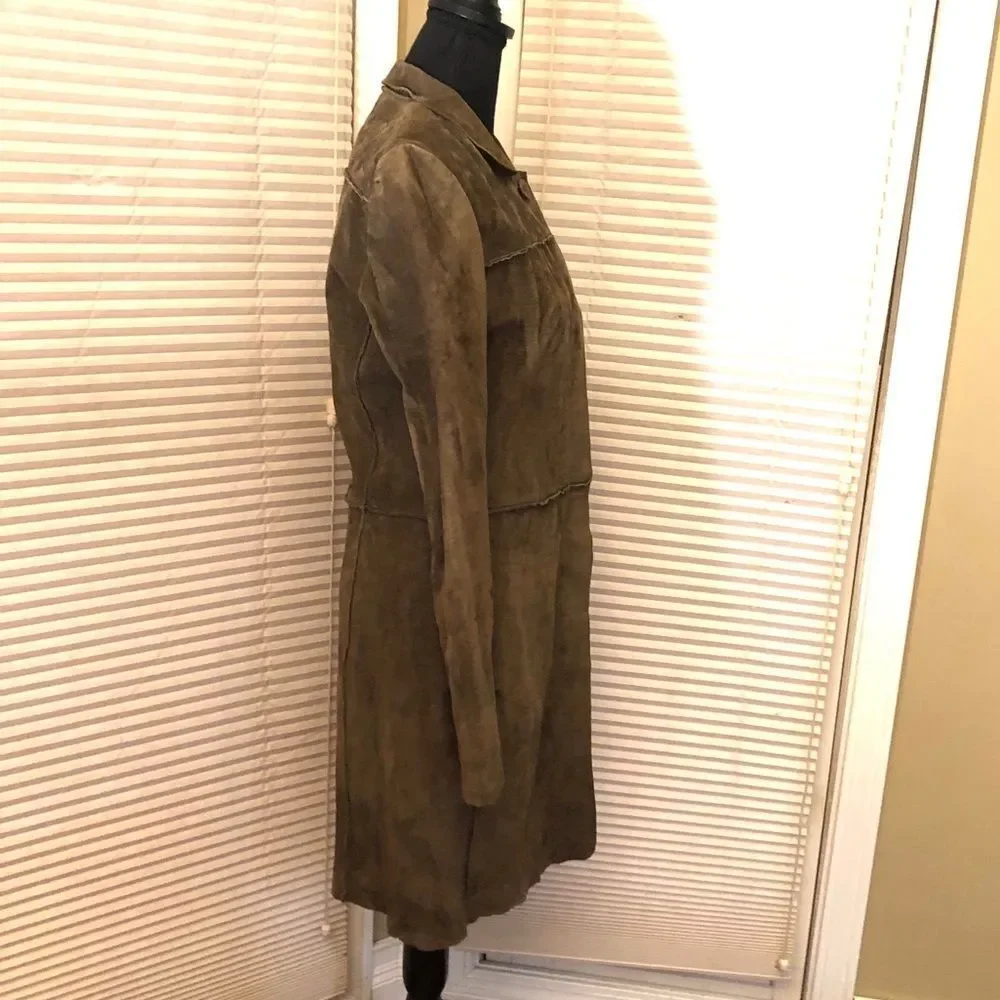 John Carlisle Leather Coat - Picture 2 of 9